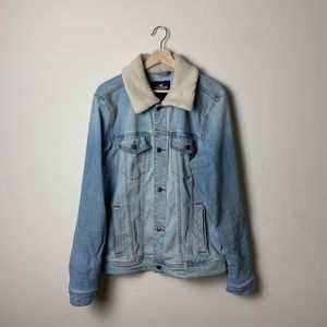 Denim Sherpa Blue Jacket
